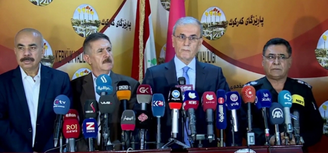  پارێزگاری کەرکووک هۆشداری بە حەشدی شەعبی دەدات 